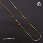 616 Micro Plated MEdium AD BAll Mugappu Chain ( Multi Colour) - JCCH616 - 550 (2)