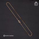 618 Microplated AD Lakshmi Mugappu Chain(Full White) 24 Inch JCCH618 - 550 (1)