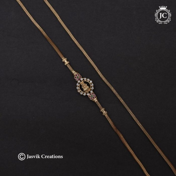 620 Microplated AD Lakshmi Mugappu Chain( Multi ) 24 Inch JCCH620 - 550 (2) 620 Microplated AD Lakshmi Mugappu Chain( Multi ) 24 Inch JCCH620 - 550 (2)