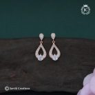 683 Diamond-Rose-Gold-Ear-rings--JCER683 -250-(3)