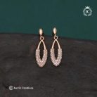684 Diamond-Rose-Gold-Trendy-Ear-ings - JCER684 -170-(3)