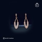 684 Diamond-Rose-Gold-Trendy-Ear-ings - JCER684 -170-(4)