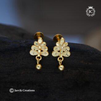 Forming-Leaf-Ear-Ring - JCER685