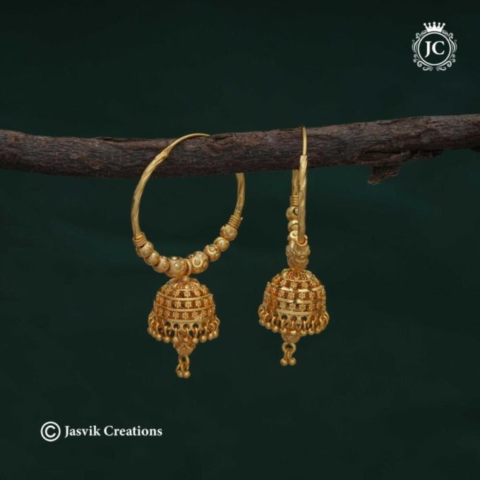 705 Microplated-Ring-with-Jhumka-Medium-Size JCER705---325-(3)