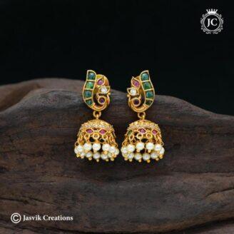 Premium Kemp Jhumka - JCER707