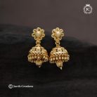 729 Micxroplated Jhumka = JCER729 -250