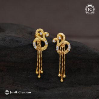 Forming String Ear Rings - JCER734