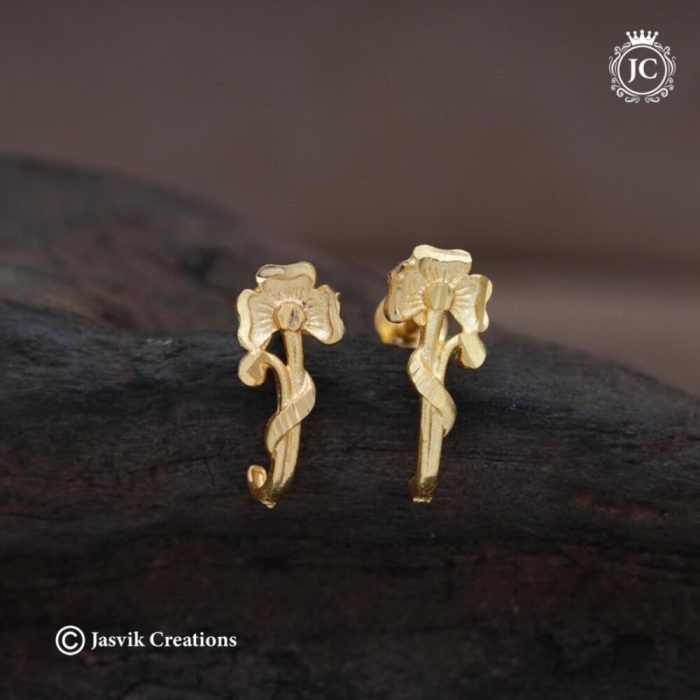 740 Simple J Type Ear Ring-JCER740 - 99 (2)