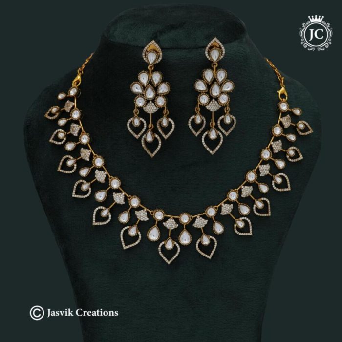 749 Premium-Mosonite-Necklace-- JCNL749 -1599-(8)