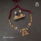 750 Traditional-Real-Gold-Replica-Gopuram-with-Meenashi--Necklace- JCNL750--1199-(6)