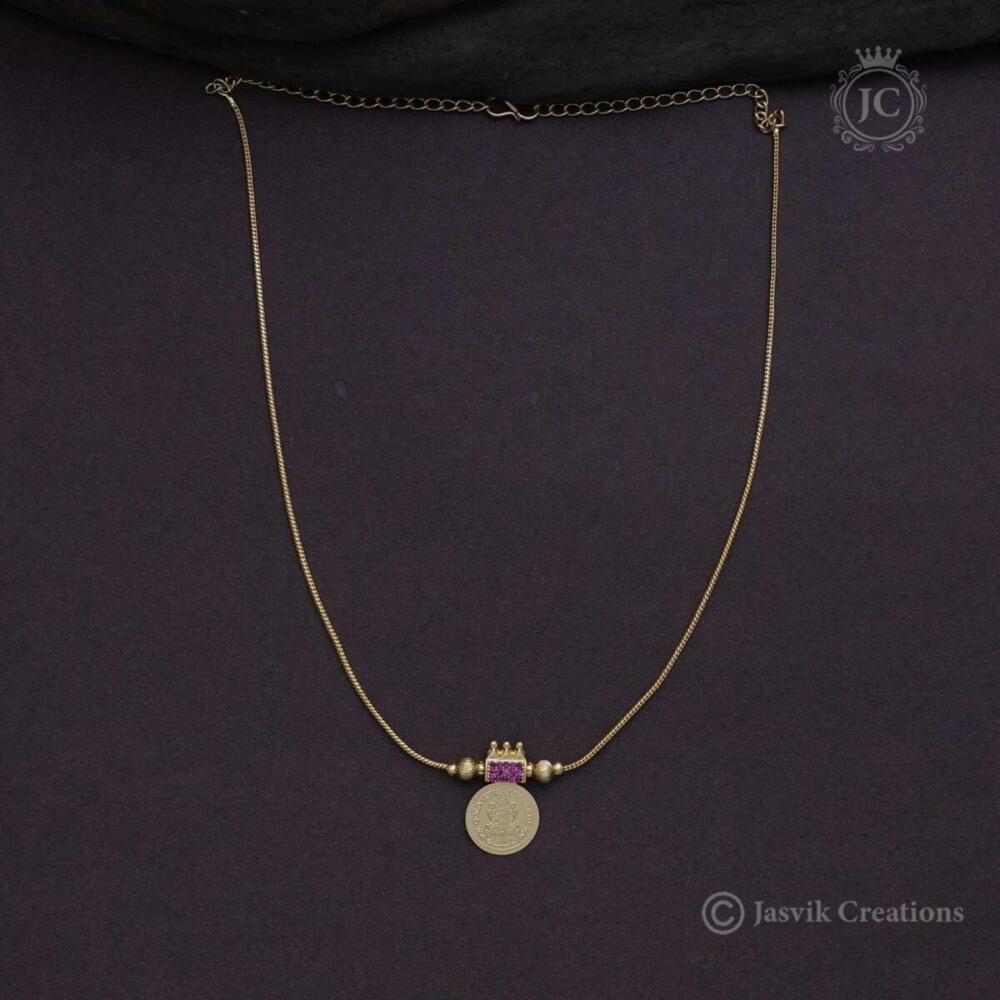 Micro Gold Necklace