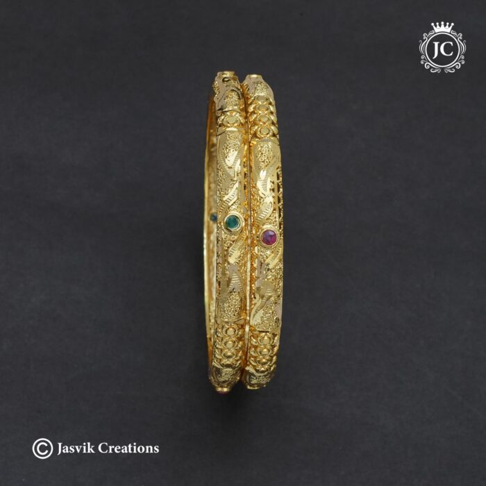 327 Real-Gold-Look-forming-Bangle- JCBN327--499--(4)