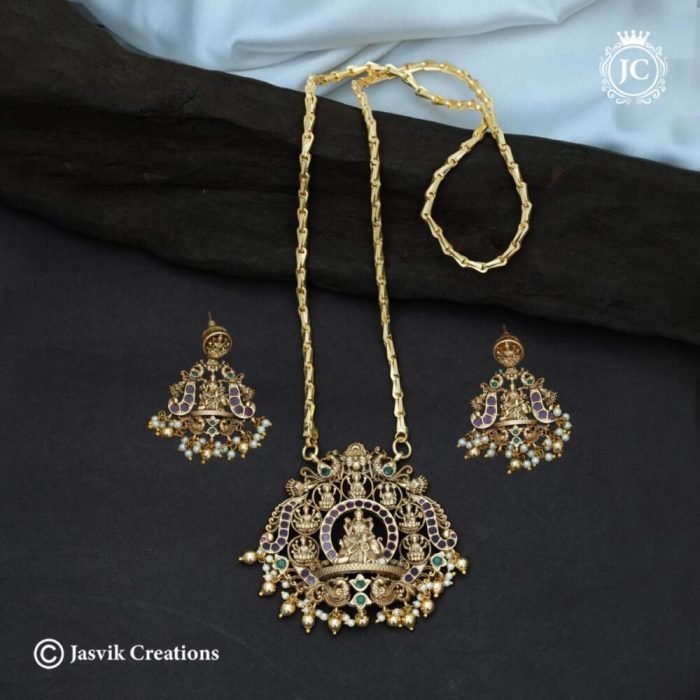 631 Antique-Lakshmi-Dollar-with-Microplated-chain-JCCH631-1299-24-1399-30-(3) 631 Antique-Lakshmi-Dollar-with-Microplated-chain-JCCH631-1299-24-1399-30-(3)