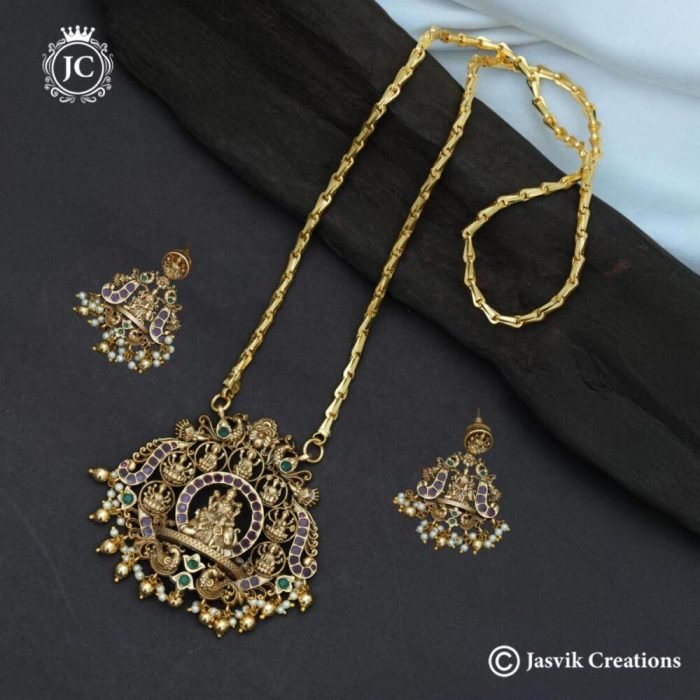 631 Antique-Lakshmi-Dollar-with-Microplated-chain-JCCH631-1299-24-1399-30-(4) 631 Antique-Lakshmi-Dollar-with-Microplated-chain-JCCH631-1299-24-1399-30-(4)