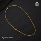 636 Impon with Polish 3 ball Mugappu Chian- JCCH636- 2499 24 Only (2)