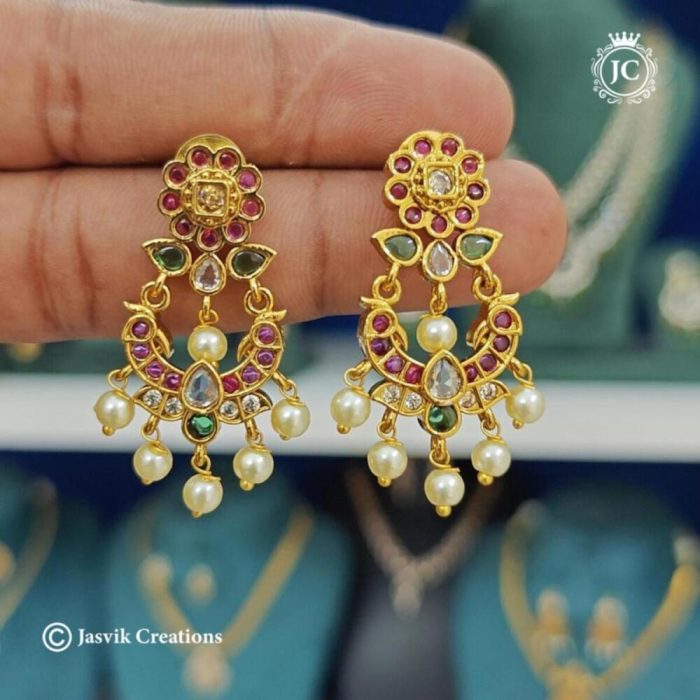 744 Premium-Chanbali-Ear-rings---- JJCER744 -299