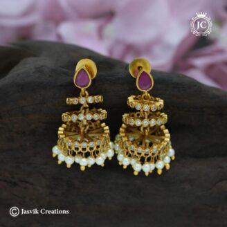 Premium-Step-Jhumka - JCER748