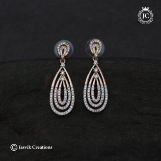 Rose-Gold-Long-Ear-Rings - JCER749