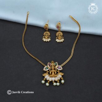 781 Budget Friendly Premium Lakshmi NEcklace-JCNL781 – 350 (2)