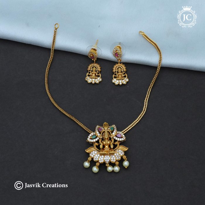 781 Budget Friendly Premium Lakshmi NEcklace-JCNL781 - 350 (2) 781 Budget Friendly Premium Lakshmi NEcklace-JCNL781 - 350 (2)