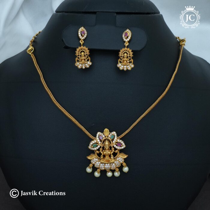 781 Budget Friendly Premium Lakshmi NEcklace-JCNL781 - 350 (3) 781 Budget Friendly Premium Lakshmi NEcklace-JCNL781 - 350 (3)