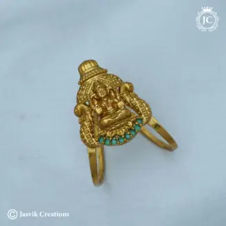Antique-Lakshmi-Vanki-Ring - JCFR115