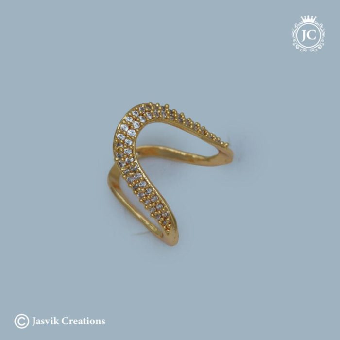 117 Diamond Replica AD Vanki Finger Ring -JCFR117 - 150 (4) 117 Diamond Replica AD Vanki Finger Ring -JCFR117 - 150 (4)