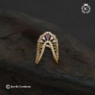 121 Diamond Replica AD Vanki ( (Multi)Finger Ring -JCFR121 - 199 (5)