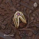 121 Diamond Replica AD Vanki ( (Multi)Finger Ring -JCFR121 - 199 (6)