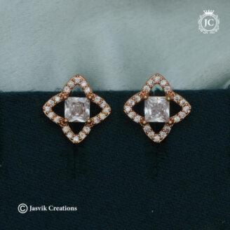 Rose Gold Ear Ring - JCRG122