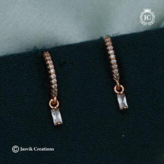 Rose Gold Ear Ring - JCRG123