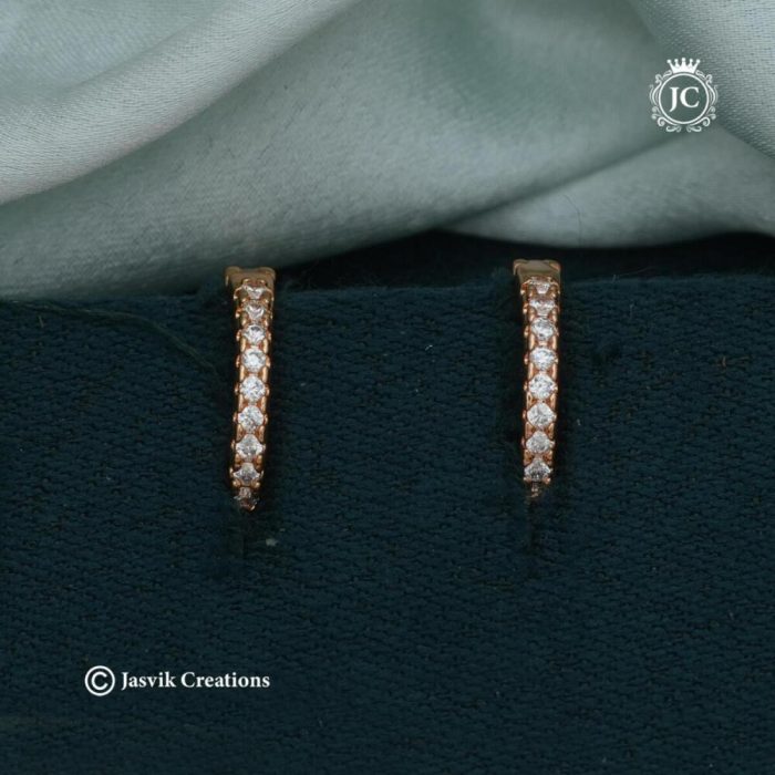 126 Rose Gold Ear Ring-JCRG126 - 110 (8)
