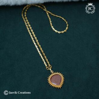 Rajavardhini Pendent with Kodumai Chain (24 Inch) - JCPT127