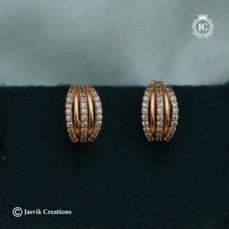 Rose Gold Ear Ring - JCRG127