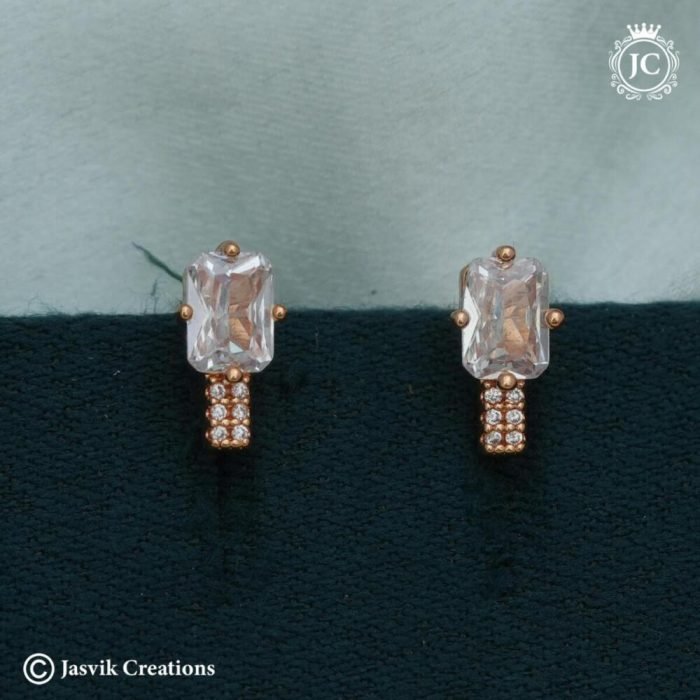 128 Rose Gold Ear Ring- JCRG128 - 110 (9) 128 Rose Gold Ear Ring- JCRG128 - 110 (9)