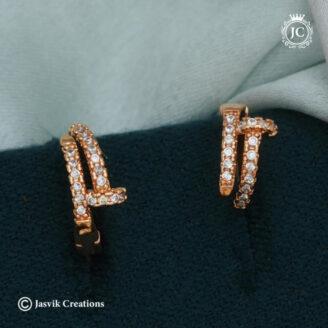 Rose Gold Ear Ring - JCRG129