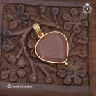 130 Rajavardhini Real Gold Look Hear Shape dollar-JCPT130 - 399 (7)