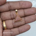 132 Rajavardhini Real Gold Look Triangle dollar -JCPT132 - 350 (6)