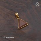 132 Rajavardhini Real Gold Look Triangle dollar -JCPT132 - 350 (7)