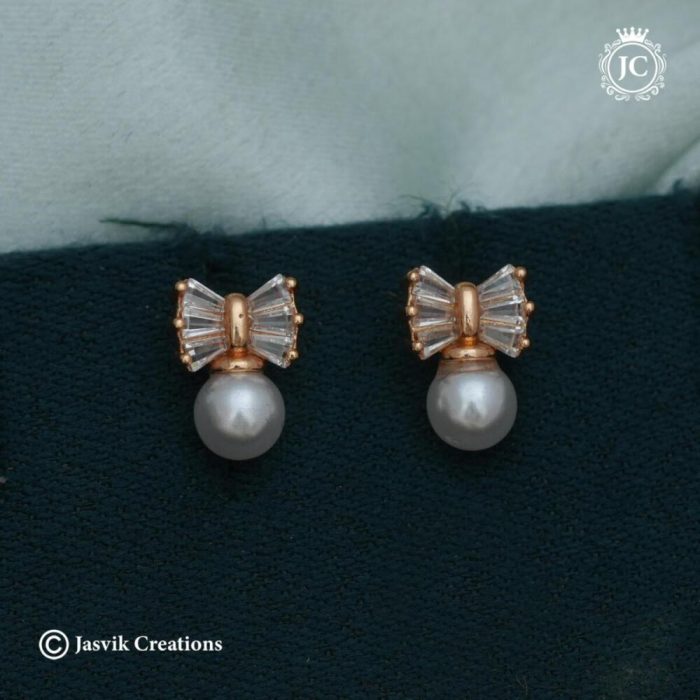 136 Rose Gold Ear ring JCRG136 - 130