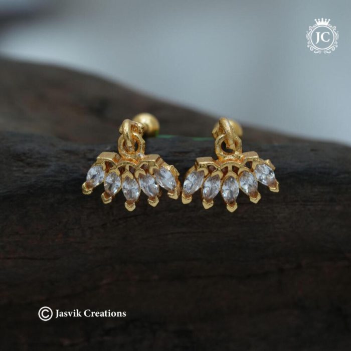 18 Microplated Koppu Trending r Ear Rings -JCER018- 149 (3)