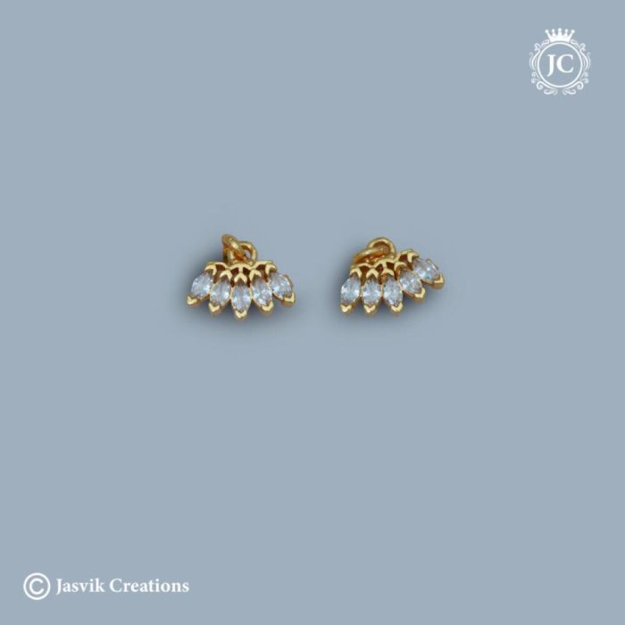18 Microplated Koppu Trending r Ear Rings -JCER018- 149 (4)