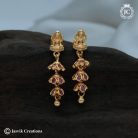 21 Microplated Lakshni Layer Jhumka -JCER021- 299 (4)