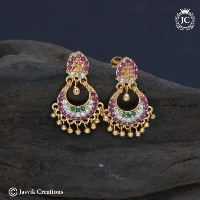 22 Microplate AD LAkshmni Chambali Ear Rings-JCER022 - 260 (11) 22 Microplate AD LAkshmni Chambali Ear Rings-JCER022 - 260 (11)