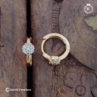 24 Rose gold Mini Ear ring -JCRG024- 99 (3)