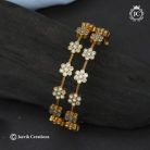 337 AD Flower Bangle JCBN337 - 550