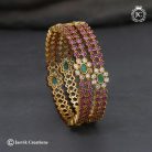 342 Premium Ruby Bangle -JCBN342- 799 (3)