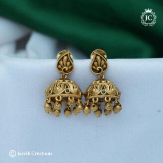 Premium Jhumka without Idol - JCER371