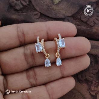 Rose Gold Ear Ring - JCRG039