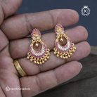 40 Microplate AD LAkshmni Chambali Ear Rings-JCER040 - 260 (16)